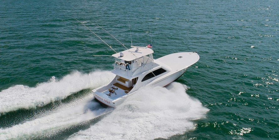 Jamie Chadwick Boats Custom Carolina Sport Fishing Convertible