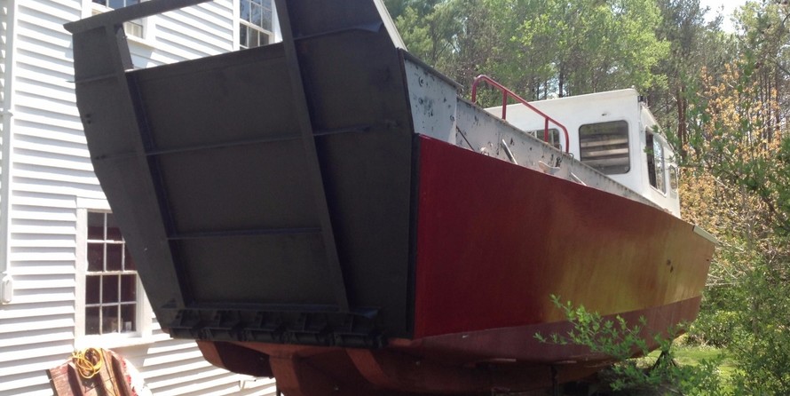 Ex USCG Fiberglass Landing Craft